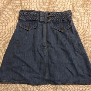 Free People Denim Skirt